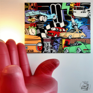 Peinture sur toile "German Spirit"