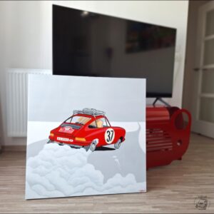 Home Peinture sur toile "911 Monte Carlo 1969"